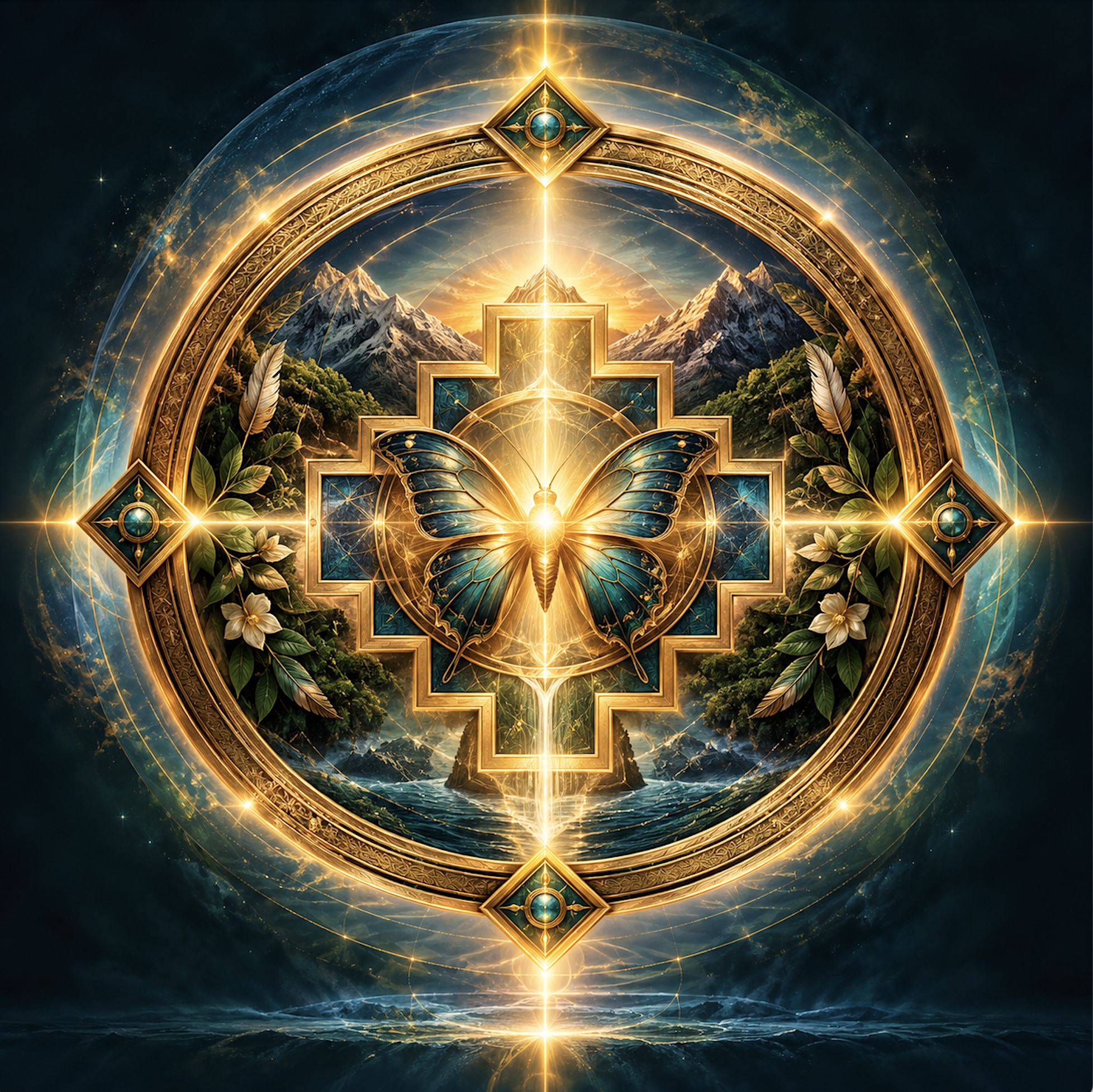 FCD AEGIS protective inner circle shield emblem